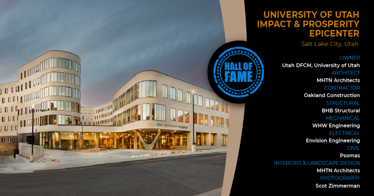 Hall of Fame: University of Utah Impact &amp; Prosperity Epicenter | Salt Lake City, Utah