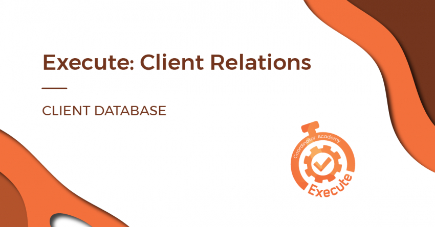 EXECUTE: Maintaining Client Databases