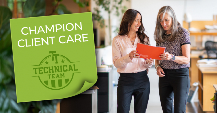 AEC Technical Team: Champion Client Care