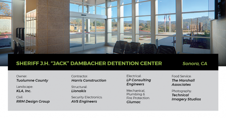 Sheriff J.H. “Jack” Dambacher Detention Center | Sonora, CA